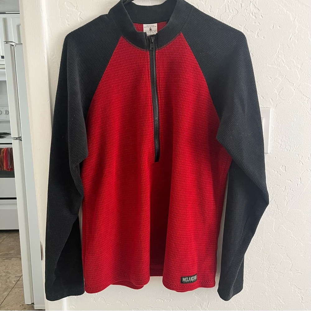 Melanzana quarter zip pullover